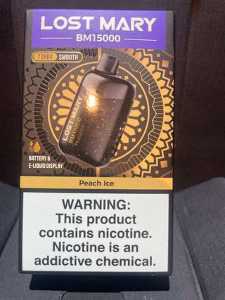 Lost Mary BM15000 Peach Ice Vape