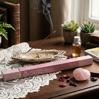 Premium mirisni štapići iz Tarot serije - "The Lovers" (Black Oudh & Rose)