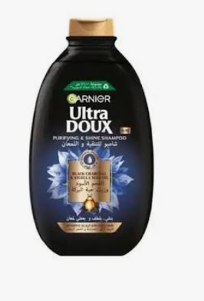 Garnier Ultra Doux Shampooing Équilibrant Charbon Noir & Huile de Nigelle – 400 ml