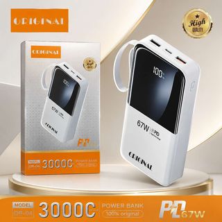Batterie externe DORA ORIGINAL 30 000 mAh, 67 W