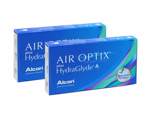 Лінзи Alcon AIR OPTIX HydraGlyde -3,00, 3 шт