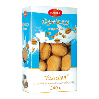 HORISHKY CON RELLENOS DE LECHE CONDENSADA 300G