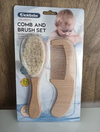 Set peigne et brosse pour enfants KOKIBEBE