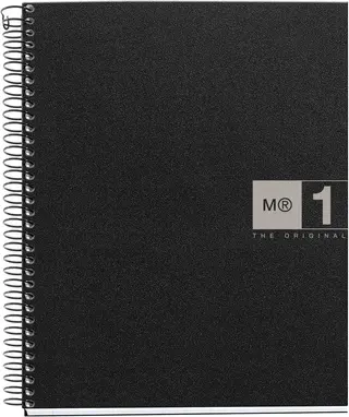 Cahier THE ORIGINAL 80 feuilles A5 - GRIS