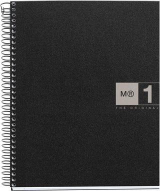 Cahier THE ORIGINAL 80 feuilles A5 - GRIS