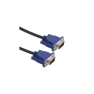 Câble VGA 15 Broches Mâle vers Mâle pour PC, Moniteur, TV LCD/LED et Projecteur 1.5M
