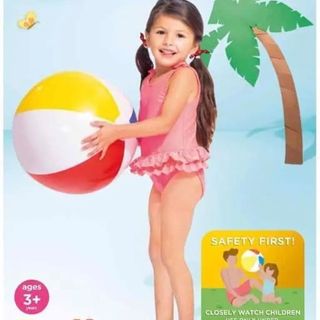 GLOSSY PANEL BALL 51cm  Ballon de jardin plage piscine Jouets gonflables pour enfant
