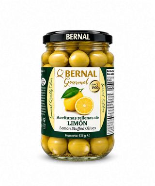 Oliwki Bernal nadziewane cytryną 436 g.