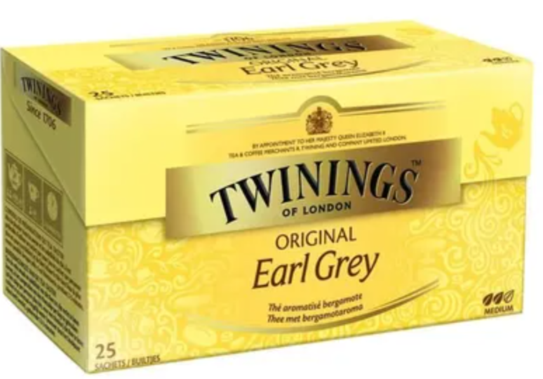 Twinings The Earl Grey Thé Noir – 25 Sachets