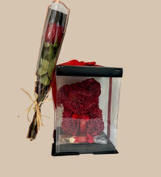 Ours Rouge et chocolats