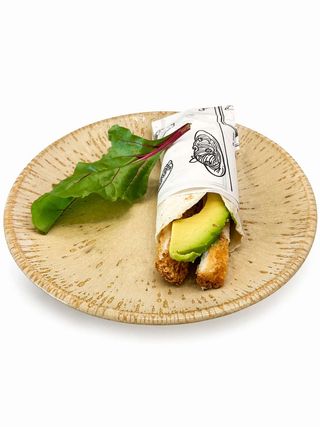 Wrap Poulet Pané, Avocat Sauce au Miel