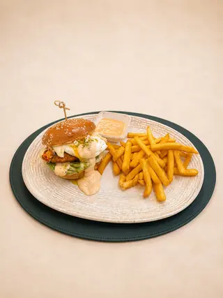 Burger Poulet Crispy & Frites