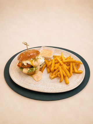 Burger Poulet Crispy & Frites