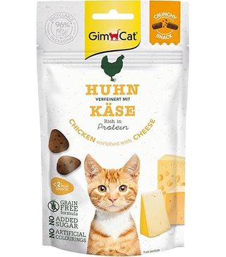 Gimcat Crunchy Snack Poulet & Fromage 50g