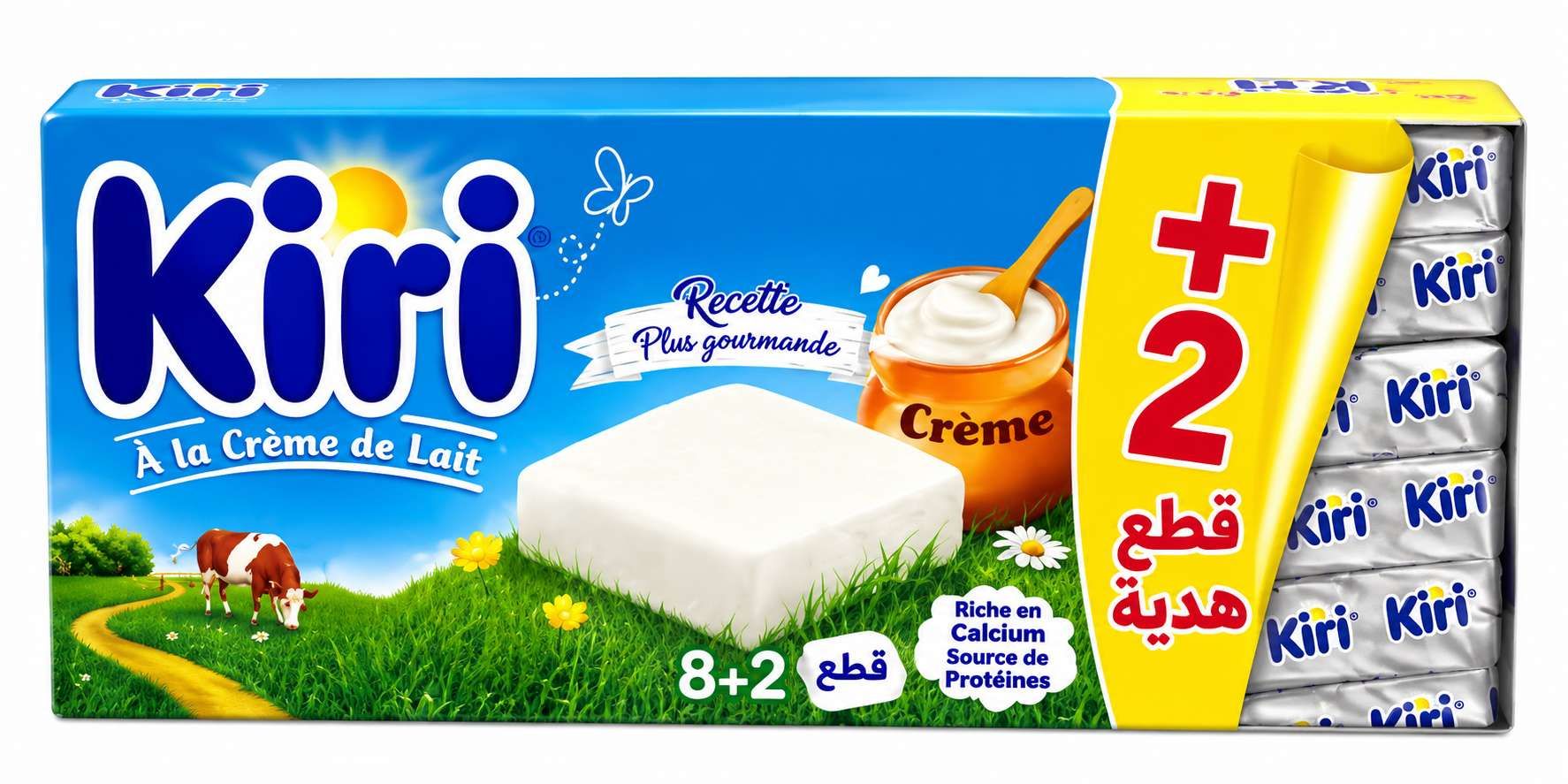 Kiri Fromage à la Crème de Lait – 8 + 2 Portions Offertes