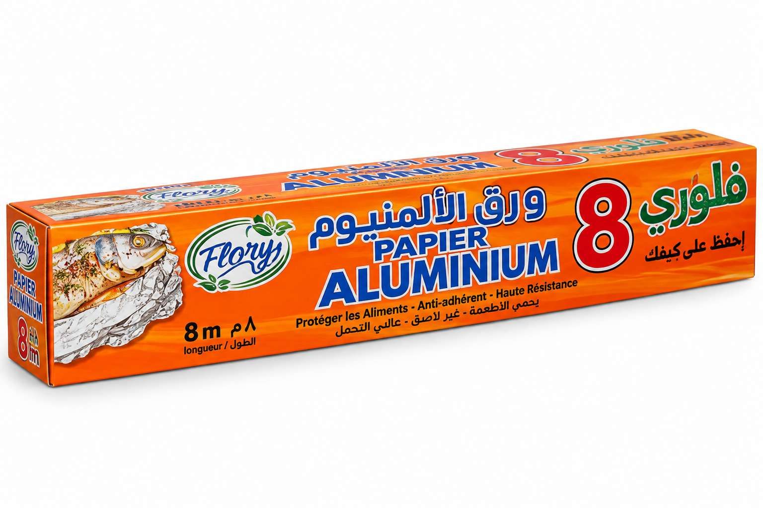 Flory Papier Aluminium – 8 m