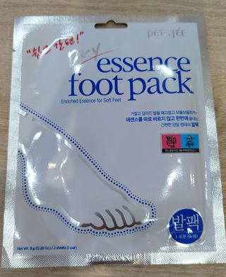 PETITFEE DRY ESSENCE FOOT PACK 2 SHEETS 1 PAIR 8G