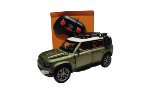 🟢 RC Land Rover Defender 110 სტილის დისტანციური მართვის ჯიპი 🚙