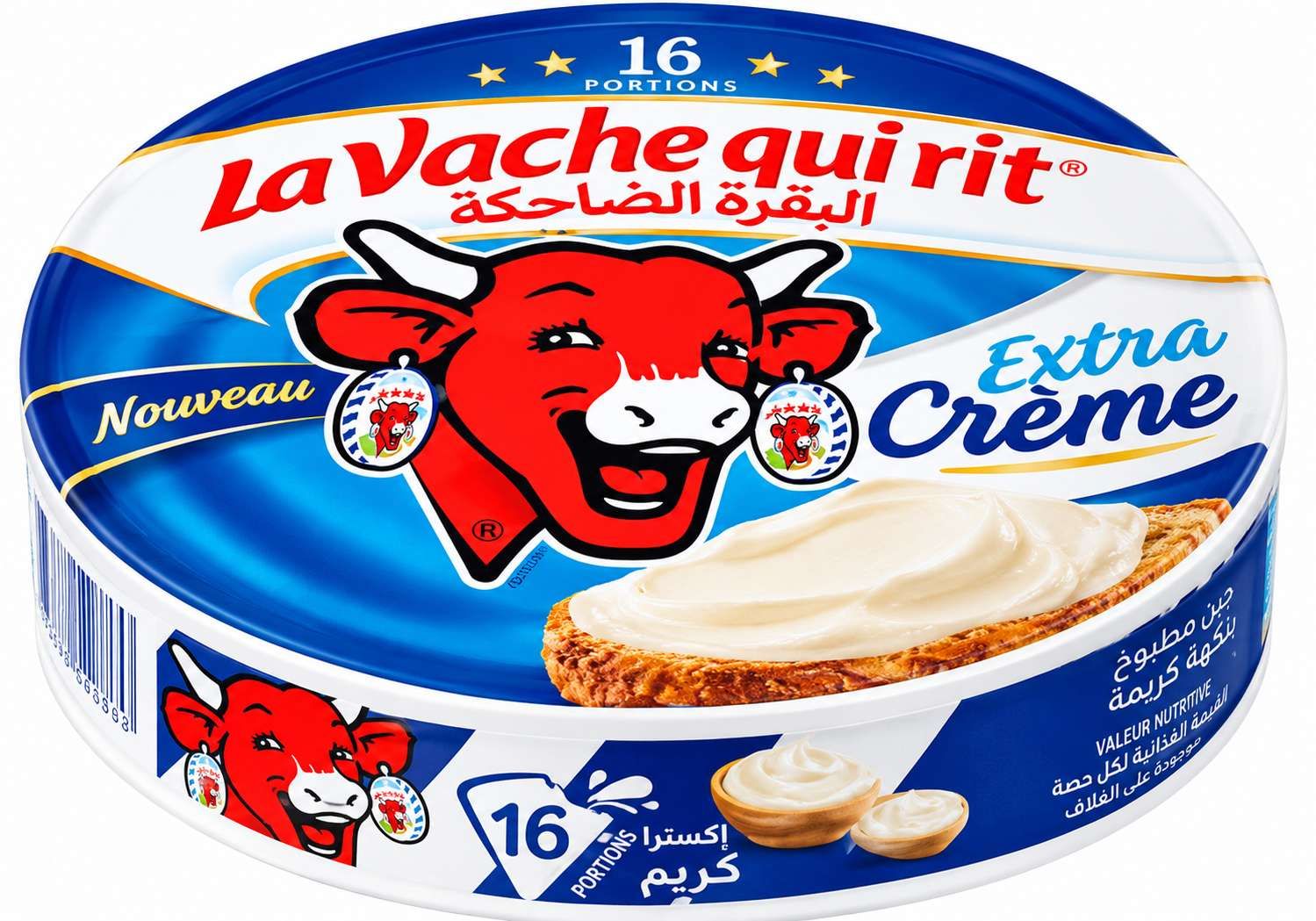 La Vache qui rit Fromage Fondu Extra Crème – 16 Portions
