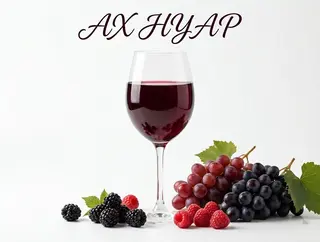 Вино "Ах Нуар" червоне напівсолодке 1 л