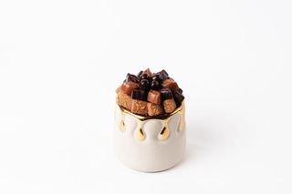Pot à coulures dorées (C22PM)