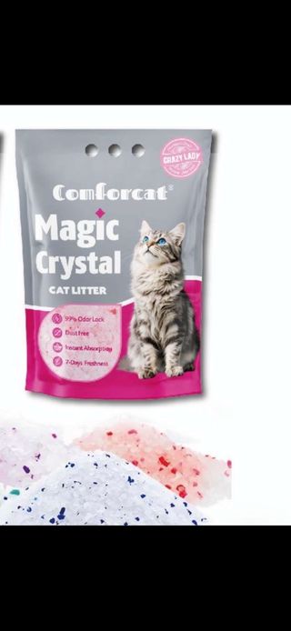 Наповнювач для котячих туалетів Comforcat з ароматом лаванди 5 л