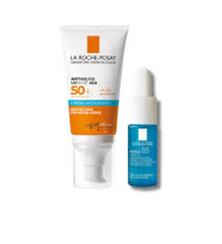 LA ROCHE POSAY PACK ANTHELIOS CREME HYDRATANTE INVISIBLE PEAUX SENSIBLES SPF50+ 50ML + HYALU B5 SERUM