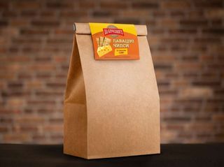 Чипси пшеничні печені з лаваша зі смаком "Сир" ТМ "ДО БОЧКОВОГО" 90г