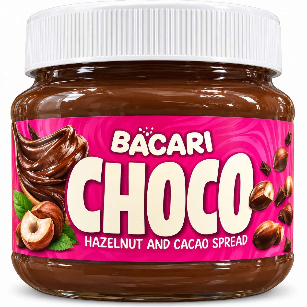 Bacari Bueno et cacao Pâte à Tartiner Noisettes – 350 g