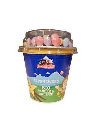 Jogurt waniliowy z drażetkami czekoladowymi Bio 150g