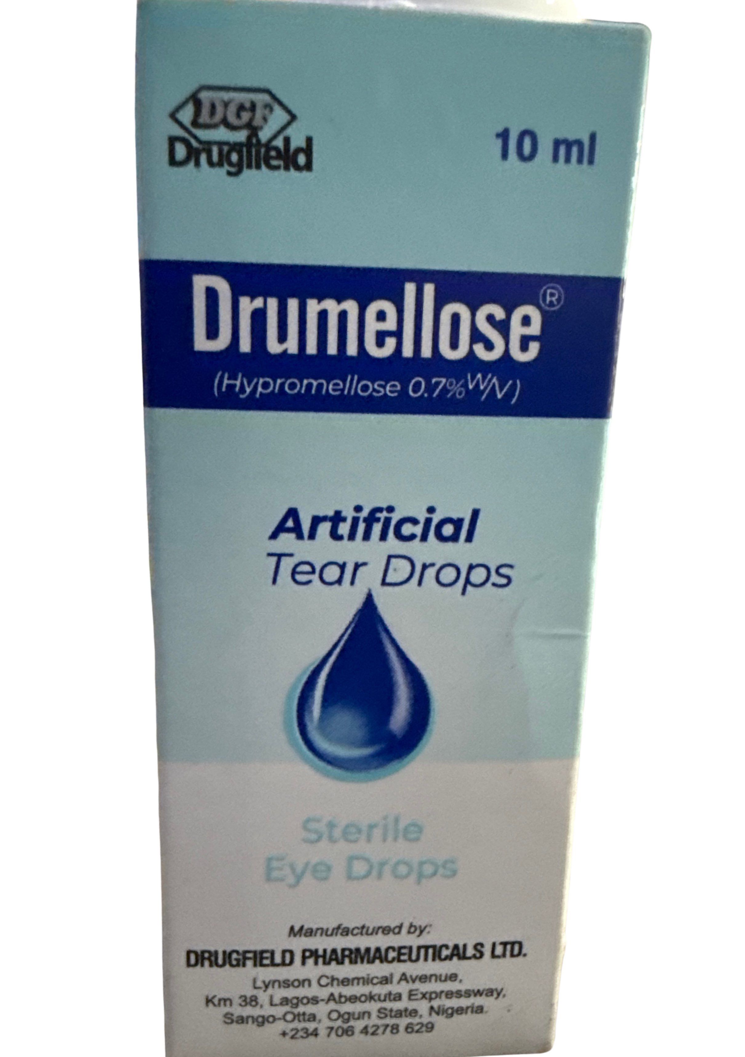 Drugfield Drumellose Eye Drops, 10Ml