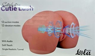 Masturbador culo,vagina con subciuon recargable con audio
