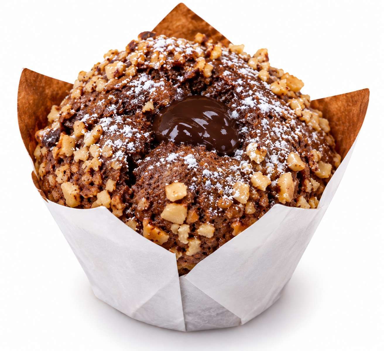 Cake aux Éclats d'Amandes et chokolat by Poussin 1 piece