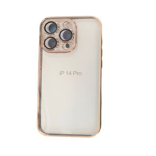 გამჭირვალე სილიკონის ტელეფონის ქეისი-IPHONE 14 PRO