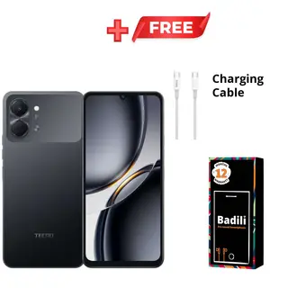Tecno Pop 20 Black Smartphone, 12 Months Warranty
