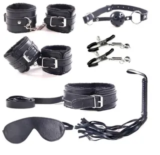 Set BDSM 7 Piese Obey Me!, Negru, Guilty Toys