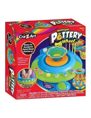 Ensemble D'activités De Roue De Poterie Motorisée - Cra-Z-Art - Beauté etDDDS