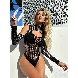 Body Sexy Negro talla Unica