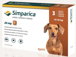 simparica, სიმპარიკა 5-10 კგ