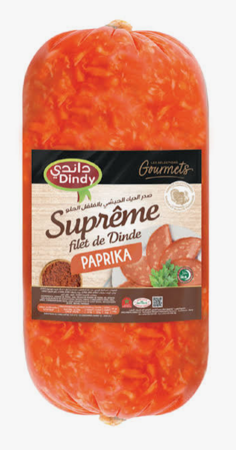 Dindy Suprême Filet de Dinde Paprika – 200 g
