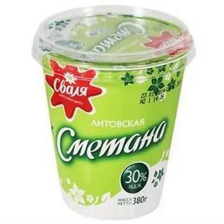 Svalya panna acida 30% 380 g