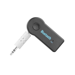 Wireless Bluetooth 3.5mm AUX Audio Stereo Music Home Car Receiver Adapter Mic