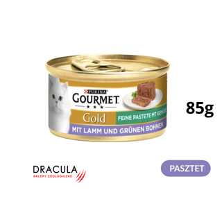 Gourmet Gold Pasztet jagnięcina z zieloną fasolką 85g