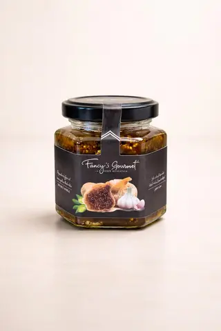 Préparation de Figue ail Sésame nivelle à l'huile d'olive