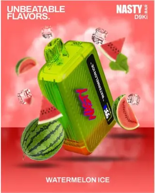 Nasty D9Ki Watermelon Ice Disposable Vape
