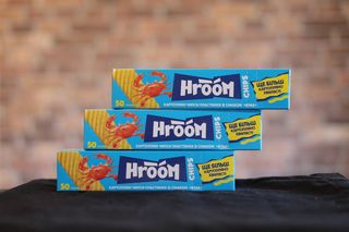 Чипси картопляні пластинки "Краб" Hroom 50 г