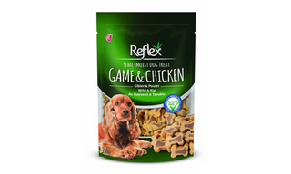 Reflex Wild Game and Chicken — ნახევრად რბილი სასუსნავი ძაღლებისთვის, 150 გ