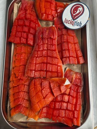 Юкола лосося вялена 100г