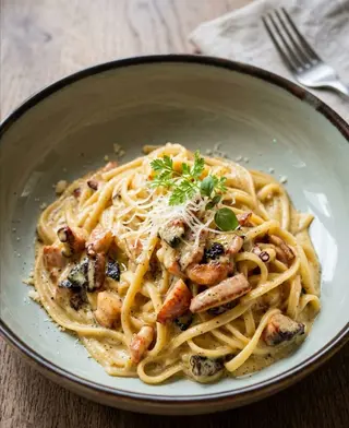 Pasta Carbonara di Mare