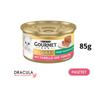 Gourmet Gold Pasztet pstrąg z pomidorami 85g